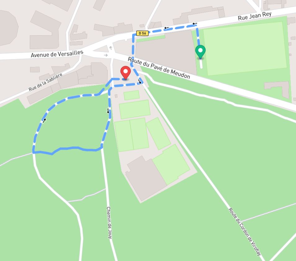 parcours poussin