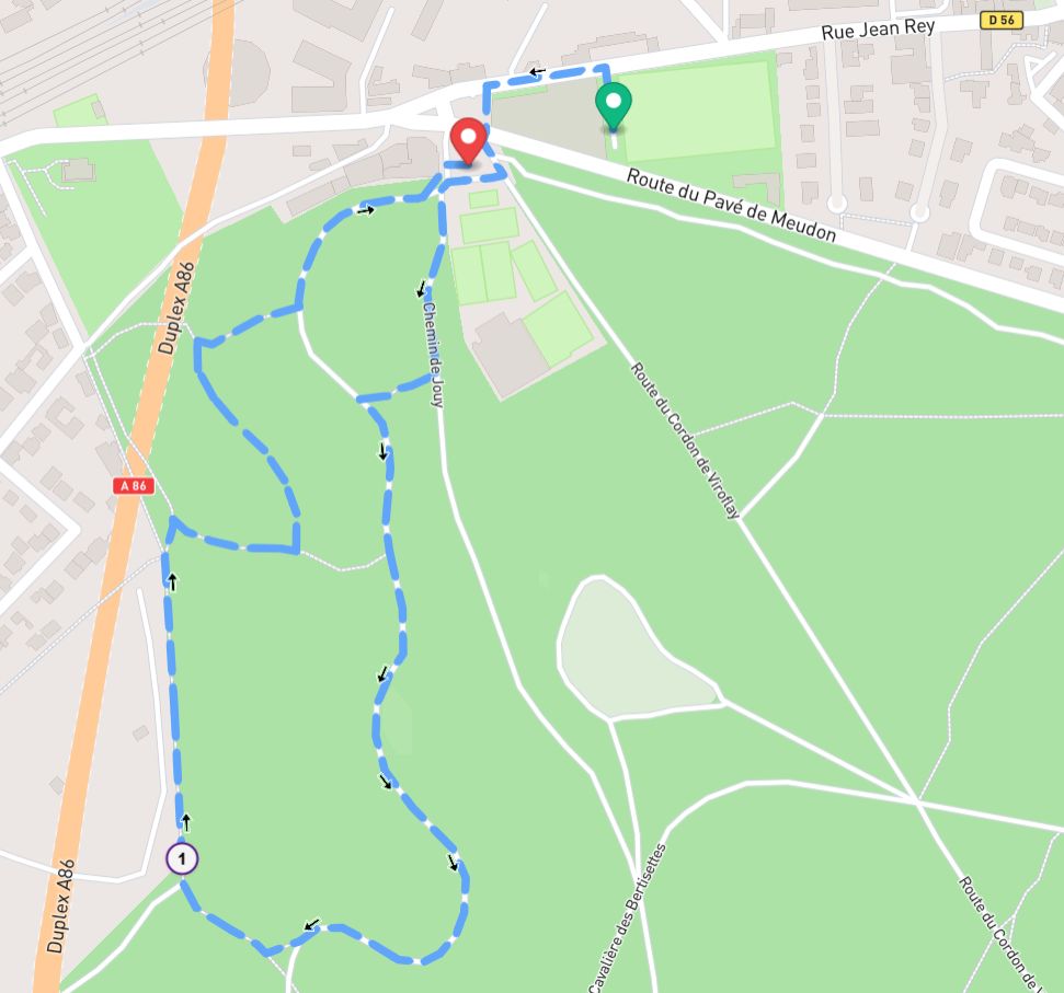 parcours xs